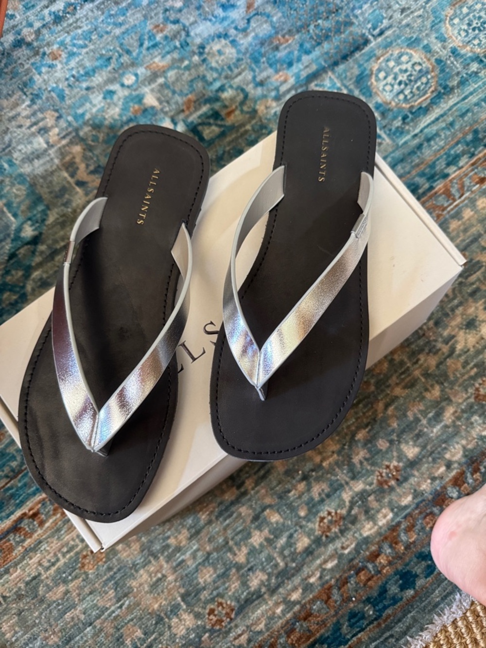 NEW IN BOX AllSaints Sydney sandal, 6